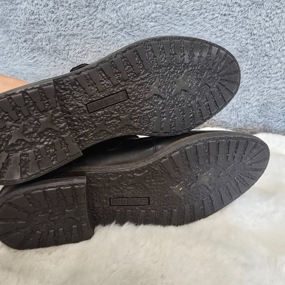 PIKOLINOS Black Leather Loafers - Picture 9 of 13